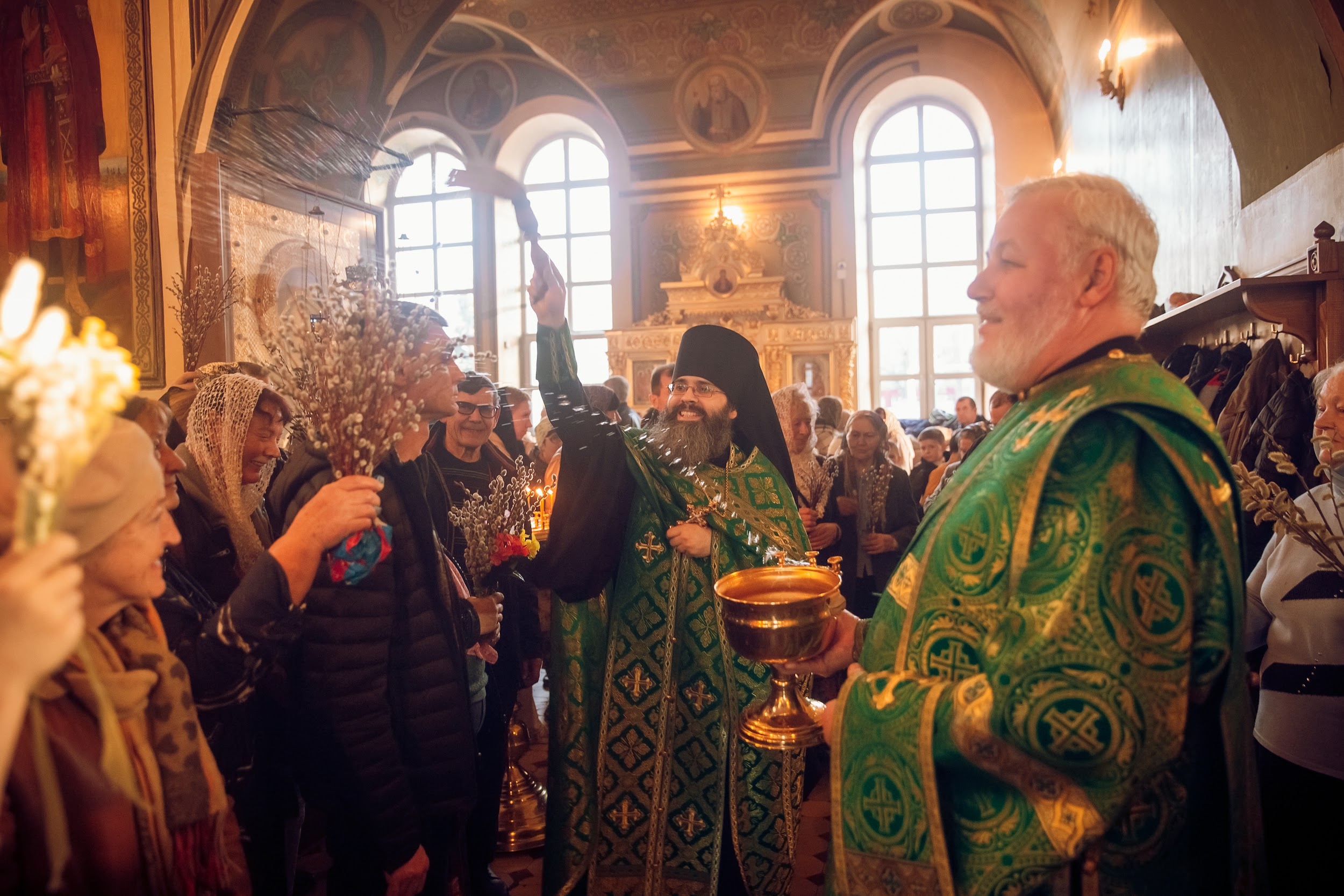 Служба в свято троицком храме