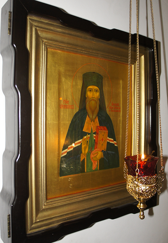 Икона священномученика Феофана (Ильменского) в храме Марии Магдалины