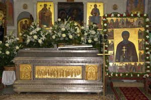 Рака с мощами преподобной Евфросинии Полоцкой