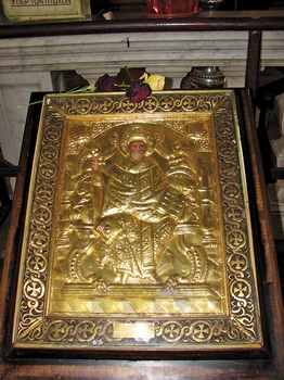 Икона святителя Спиридона из храма во имя святителя Спиридона Тримифунтского